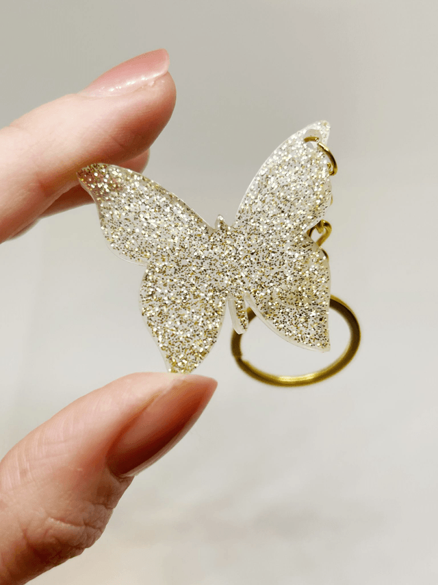 porte-clé papillon