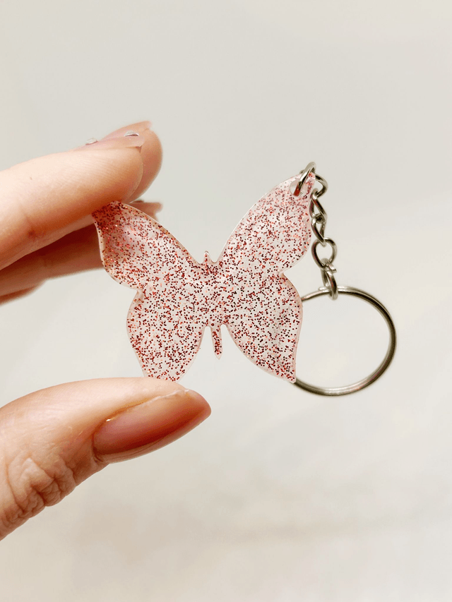 porte-clé papillon