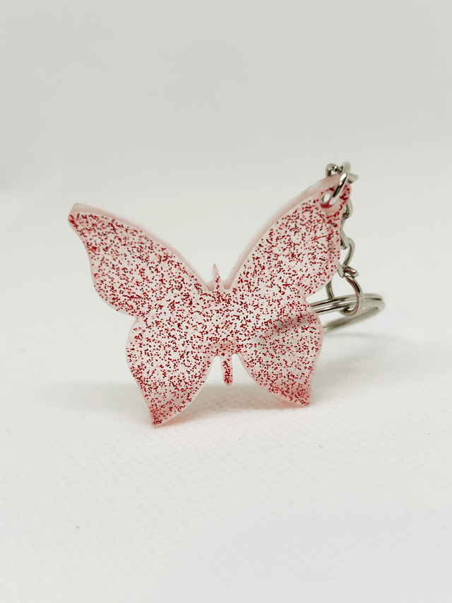 porte-clé papillon
