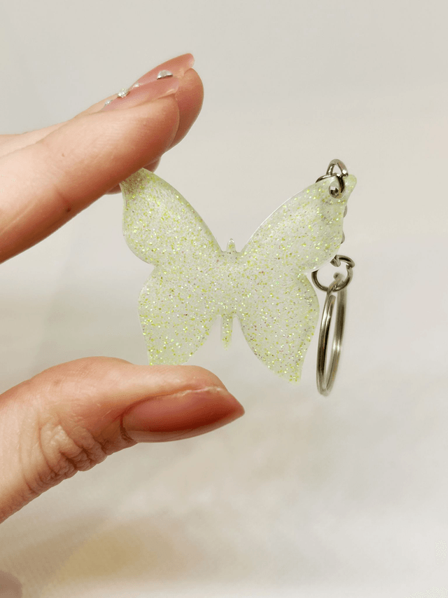 Porte-clé papillon