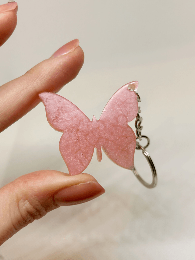 Porte-clé papillon 