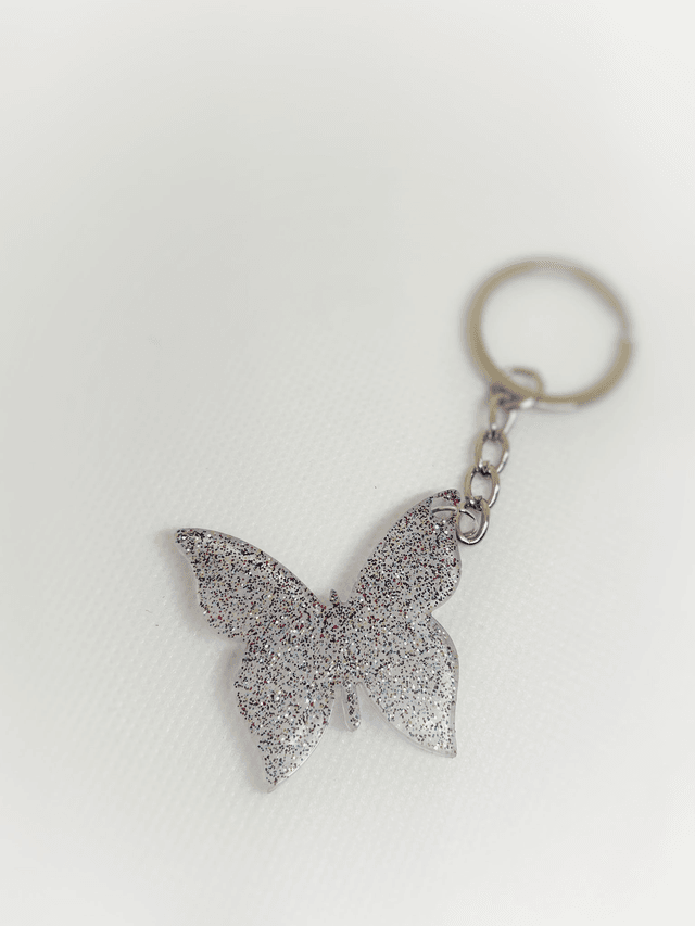 Porte-clé papillon