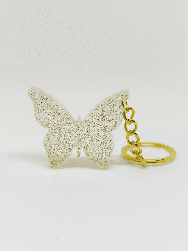 porte-clé papillon