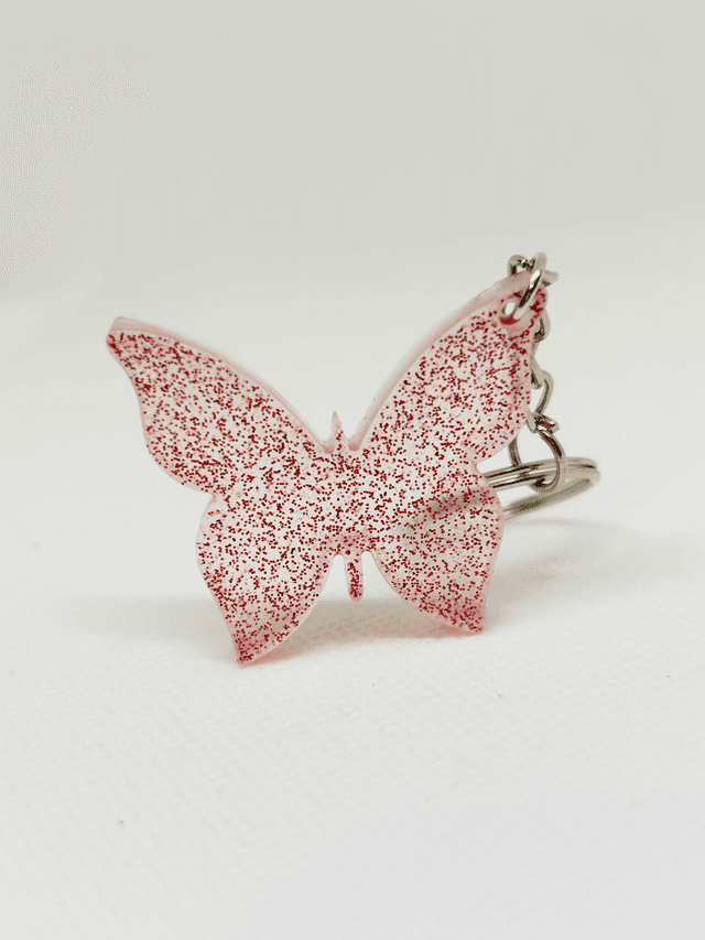 porte-clé papillon