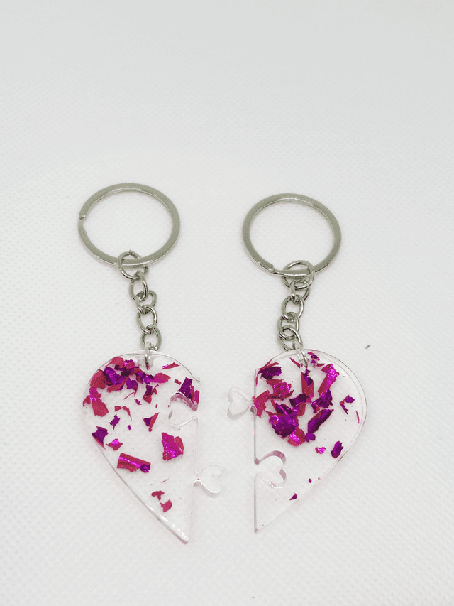Porte-clé coeur (2)