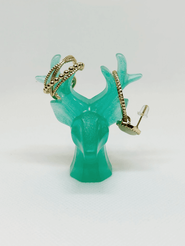 tête de cerf porte-bijoux